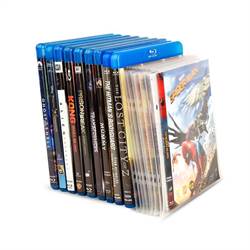 Blu-Ray sampak - 50 Blu-Ray Lommer, 2 ringbind - Blu-Ray opbevaring