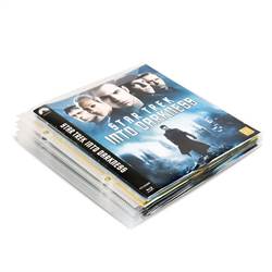 Blu-Ray sampak - 50 Blu-Ray Lommer, 2 ringbind - Blu-Ray opbevaring