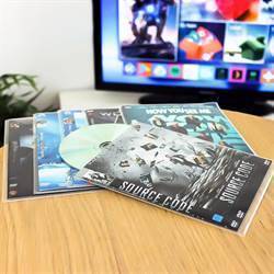 DVD lommer med plads til cover - ideel DVD opbevaring