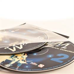 Dobbelt CD lomme med plads til cover – 50 stk.