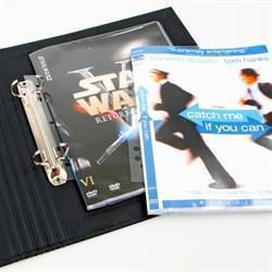 Dobbelt DVD lomme - DVD Strips til ringbind
