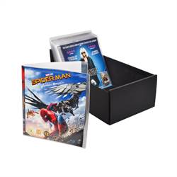 Dobbelt Blu-Ray lomme til Blu-Ray opbevaring - 50 stk.