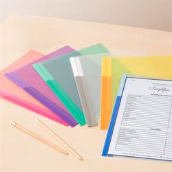 A4 Mapper/Chartek, 24 mapper i assorterede farver