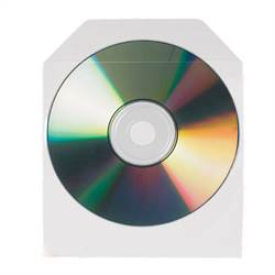 CD Lommer med flap - 100 stk.