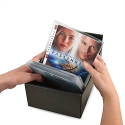 Opbevaringsboks til DVD, CD og Blu-ray