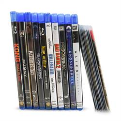 Blu-Ray lommer til Blu-Ray opbevaring - plads til cover - 50 stk.