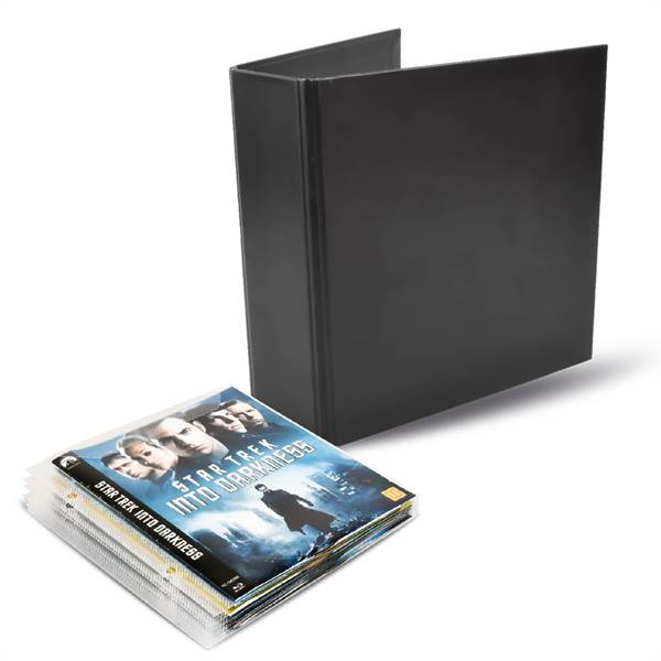 Blu-Ray sampak - 50 Blu-Ray Lommer, 2 ringbind