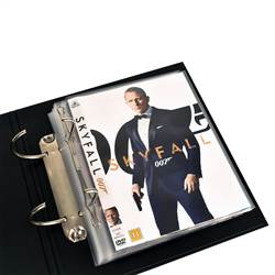 DVD sampakke - 100 Single DVD Lommer - 4 DVD Mapper - DVD opbevaring