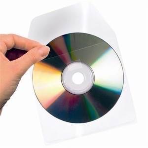 Selvklæbende CD lommer med flap